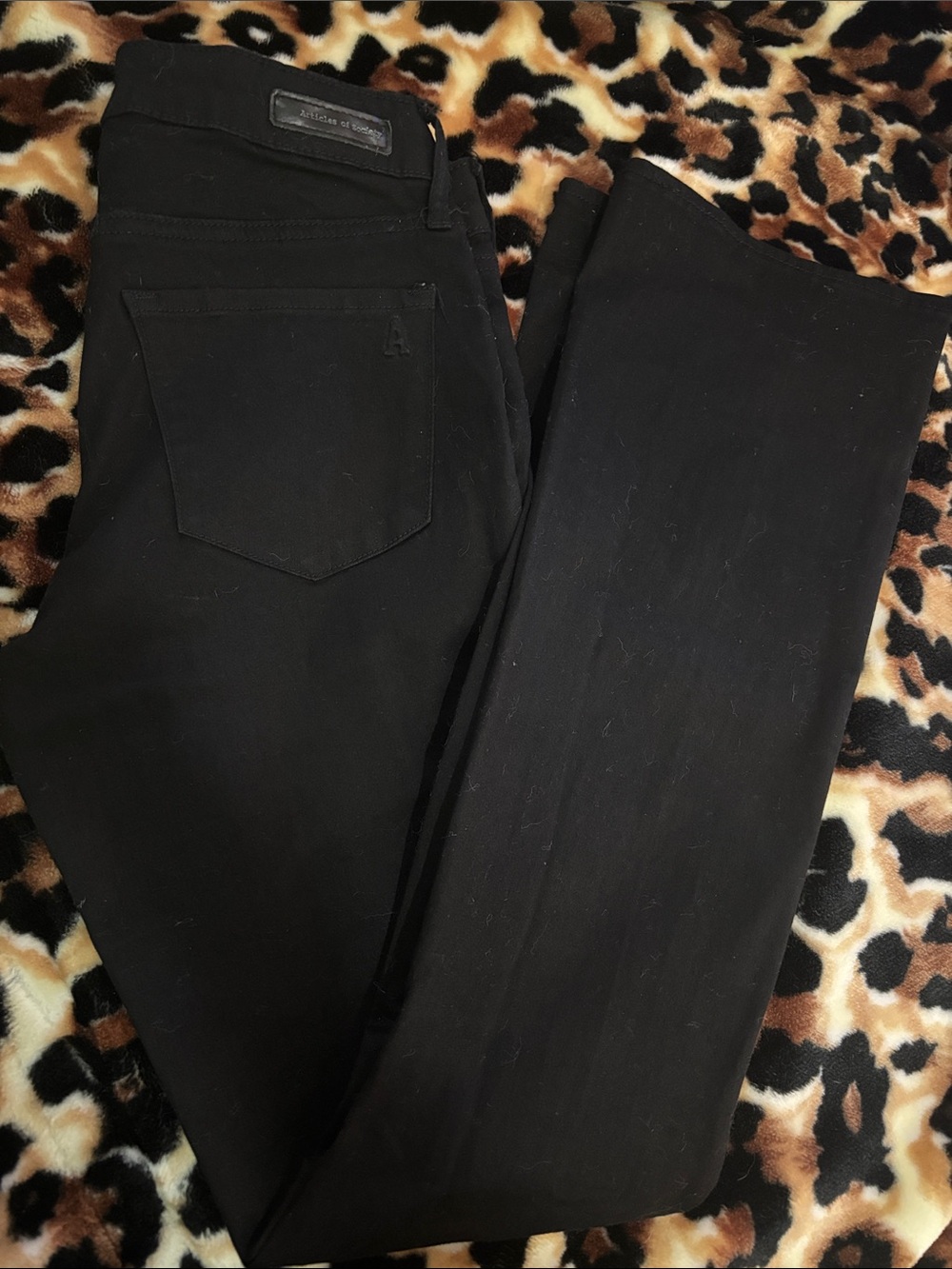 Articles Of Society Black Wide Leg Jeans